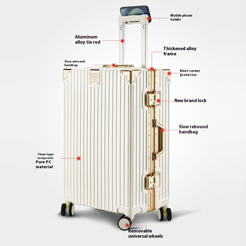 Aluminium Frame 22 inch Suitcase