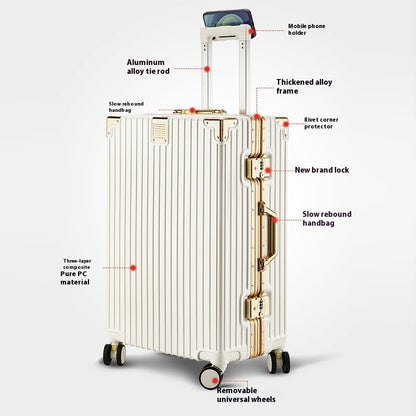 Aluminium Frame 22 inch Suitcase