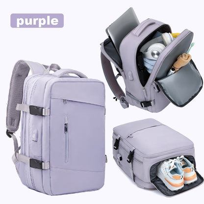 Multi-Function Expansion Luggage Bag