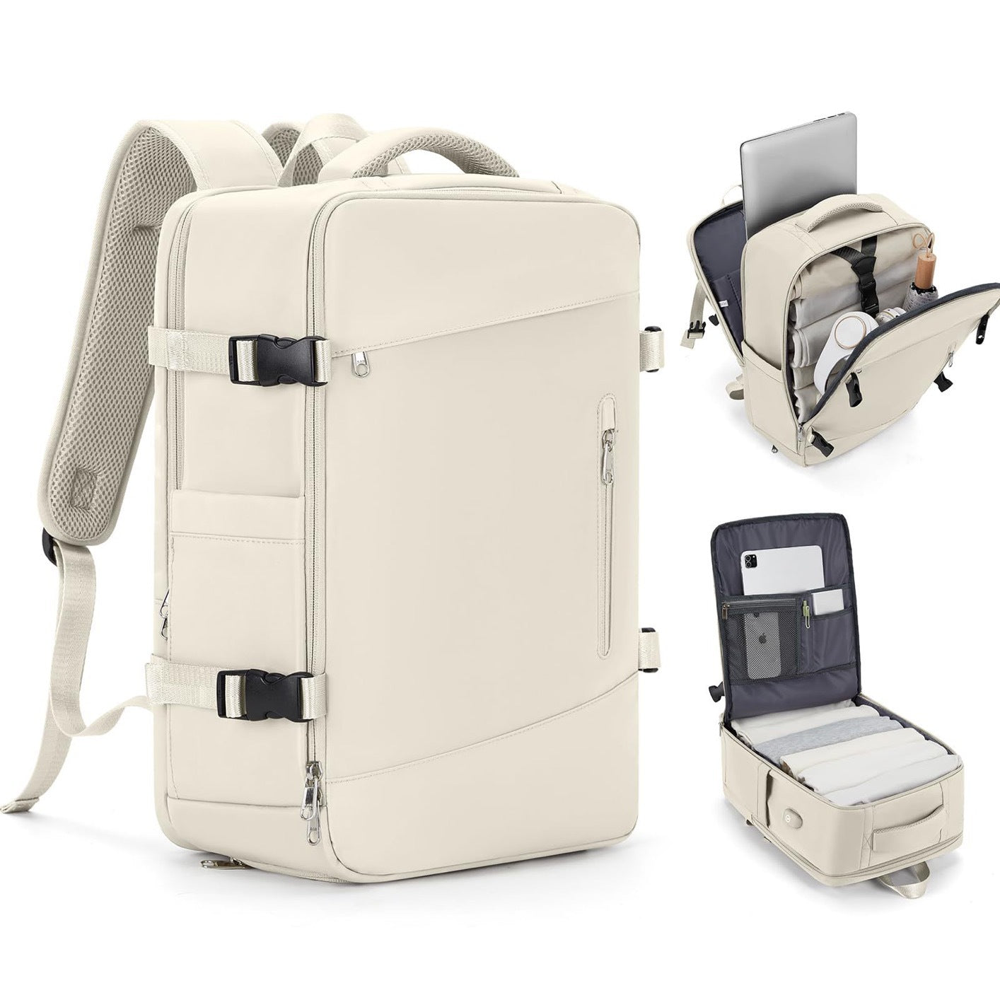 Multi-Function Expansion Luggage Bag