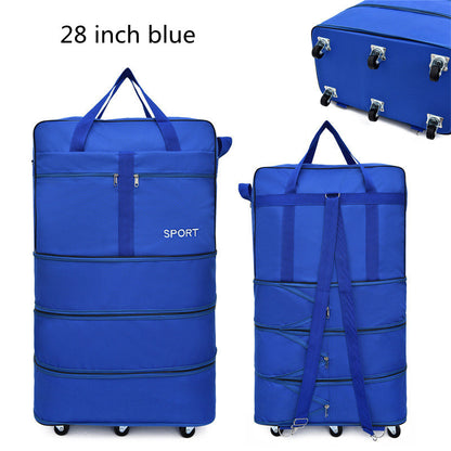 Foldable luggage bag