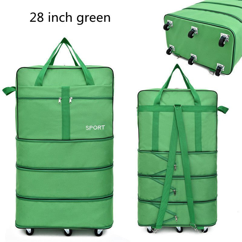 Foldable luggage bag