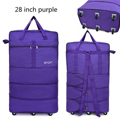 Foldable luggage bag